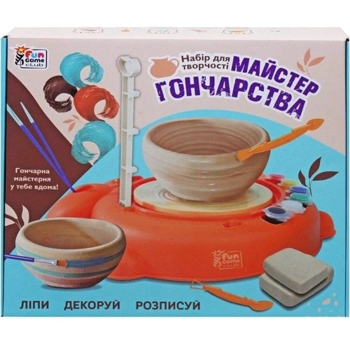 Набор для творчества 4FUN Game Club Мастер гончарства (86249): Производитель 4FUN Game Club