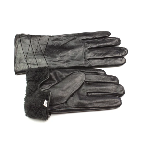 Жіночі рукавички Giorgio Ferretti чорні 6,5 (GP-129)