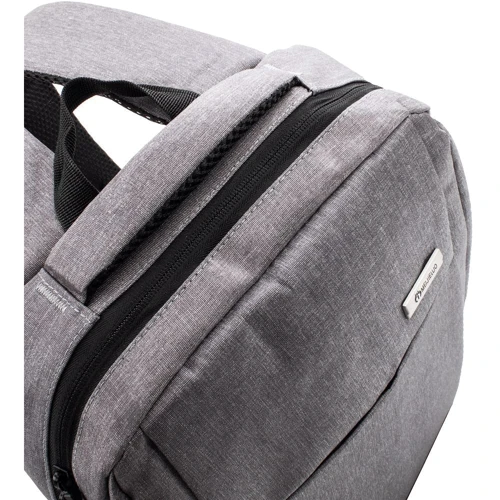 Мужской рюкзак Valiria Fashion серый (3DETBI5490-9): Фактура Матовая, Тканая