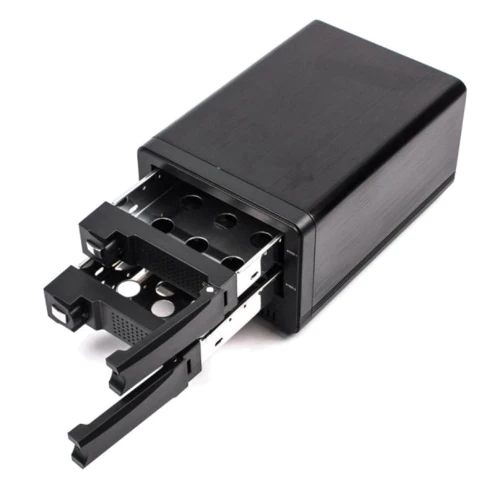 Аксесуар для накопичувача AgeStar 3U 2B 3A1 (Black) фото 2