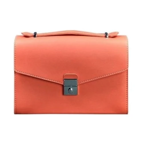 Женская сумка-сэтчел Lola BlankNote Живой коралл (BN-BAG-35-living-coral)