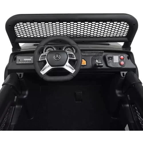 Электромобиль Kidsauto Двухместный Багги Mercedes-Benz UNIMOG 4х4 черный лак: Время работы, мин 40