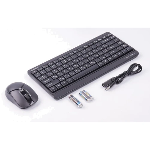 Комплект беспроводной A4Tech Fstyler FG1112S Black: Интерфейс подключения Wireless