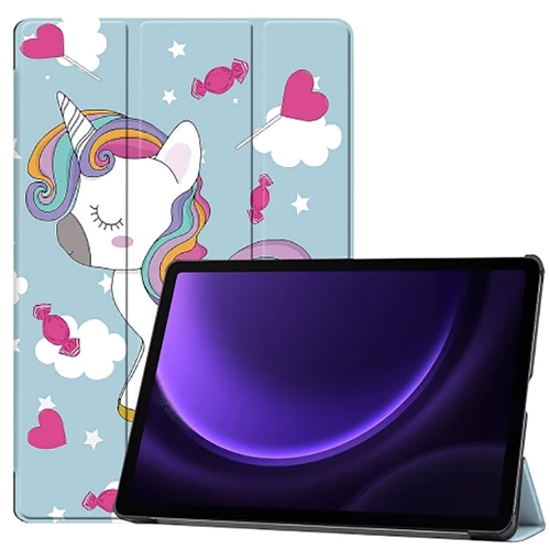 Аксессуар для планшетных ПК BeCover Smart Case Unicorn for Samsung X520/X526 Galaxy Tab S10 FE (713293): Цвет рисунок