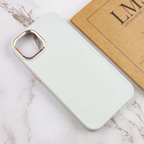 Чехол для iPhone TPU Case Bonbon Metal Style White for iPhone 12 Pro Max: Тип чехла накладка на заднюю часть