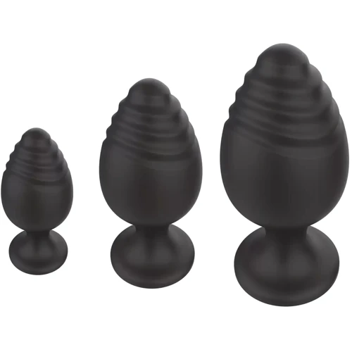 Набор анальных стимуляторов Boss Series - Silicone Anal Plugs Set (BS7800018)