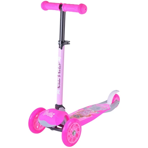 Самокат A-Toys Barbie, PU, LED (LS2211): Количество колес 3