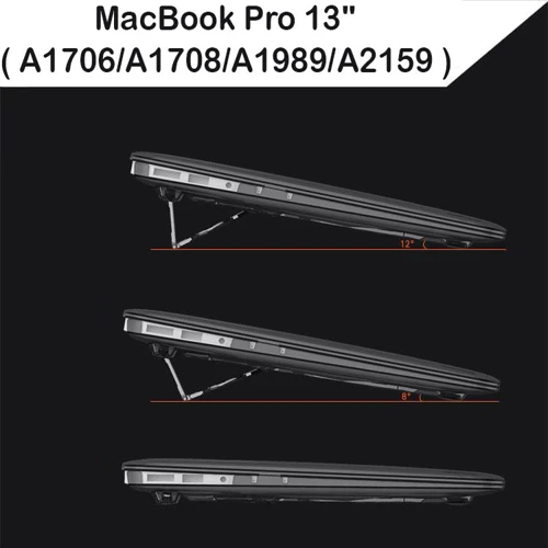 BeCover Premium Plastic with Stand Red (708887) for MacBook Pro 13 with Retina Display (2016-2019): Материал Пластик