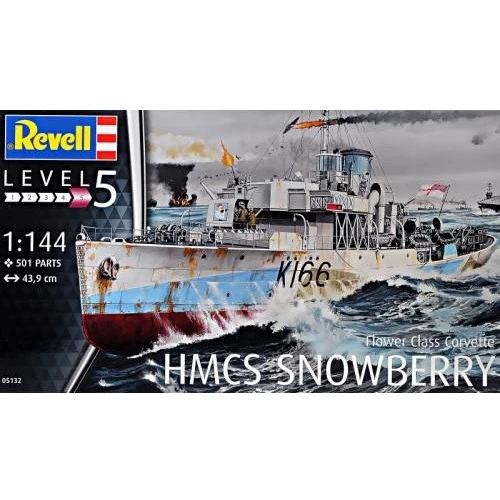 Модель Revell Корвет Flower Class Corvette HMCS Snowberry 1:144 (5132): Виробник Revell