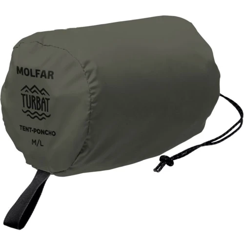 Аксесуар для намету Тент-пончо Turbat Molfar Dusty Olive dusty olive (012.005.0397): Матеріал Polyester