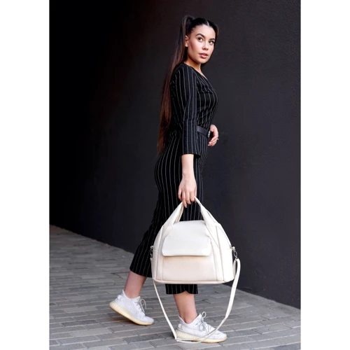 Женская спортивная сумка Sambag Vogue BKS молочная (90159011): Пол Женский