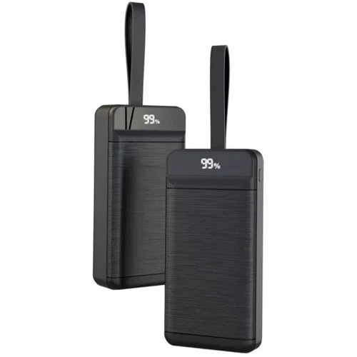 Внешний аккумулятор XO Power Bank 40000mAh PR157 Dispaly 22.5W Black