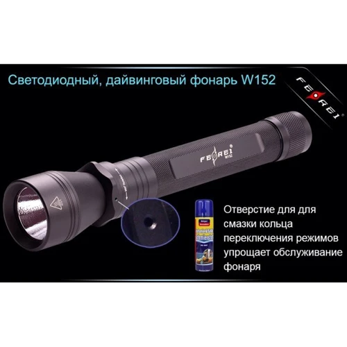 Ліхтар Ferei W152B XML: Тип Підводний