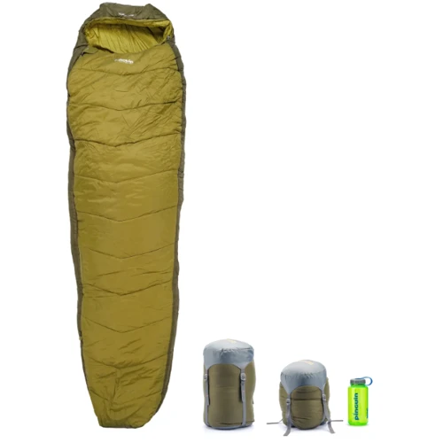 Спальний мішок Pinguin Trekking (1/-5°C) 190 см - Right Zip Khaki (PNG 238440) 2020: Тип кокон