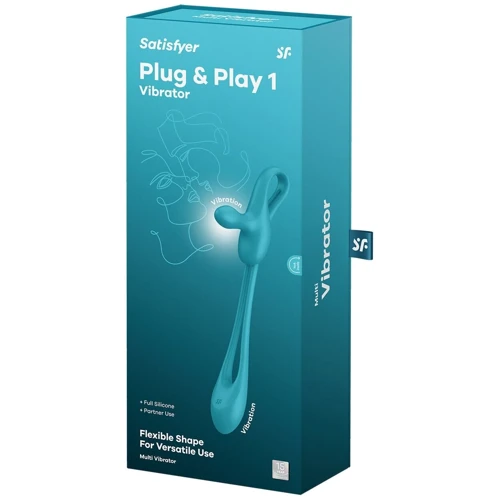 Вибратор с анальной пробкой Satisfyer Plug & Play 1