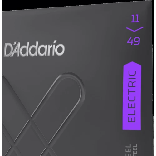 Струна для гитар Комплект струн D'addario XTE1149 XT Electric Nickel Рlated Steel Medium (11-49): Материал Никелированная сталь