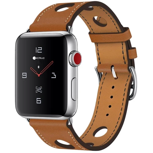 Аксесуар для Watch COTEetCI W15 Fashion Leather Brown (WH5221-KR) for Apple Watch 42/44/45/49mm