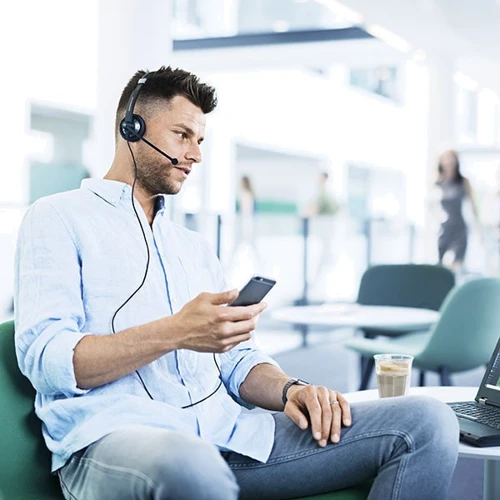 Наушники Sennheiser Epos I SC 45 USB / 3.5mm MS Mono (1000634): Диапазон частот (Гц) 60-16000