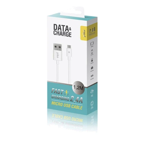 Кабель Piko USB Cable microUSB 1.2m White (CB-UM11): Довжина 1.2 м