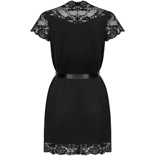 Халат Obsessive 810-PEI-1 peignoi, S/M