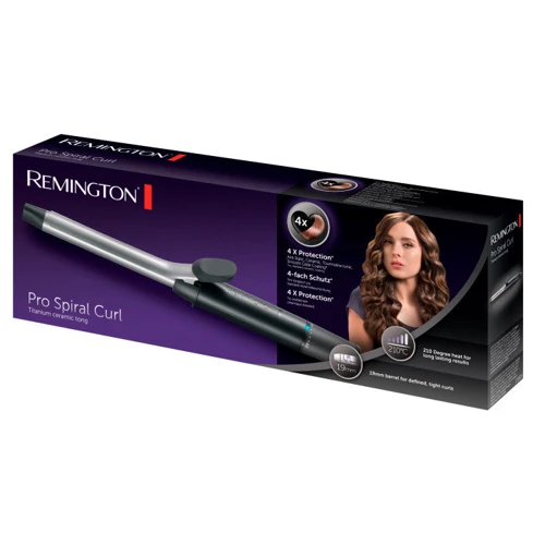 Щипцы-плойка Remington CI5519 Pro Spiral Curl: Тип Щипцы-плойка