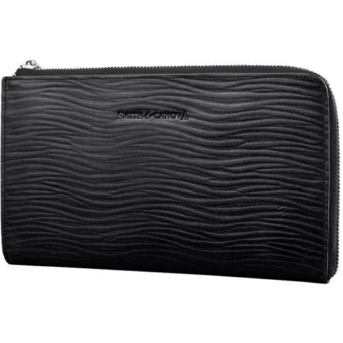 Мужской тревел-кейс Smith&Canova черный (FUL-28604-black)