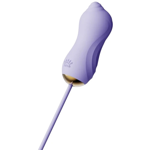 Набор 2в1 Zalo - UNICORN Violet виброяйцо + вакуумный стимулятор