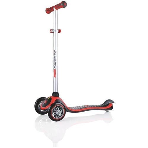 Самокат Globber серії Primo Plus Ferrari чорний, до 50кг, 3+: Тип коліс литі