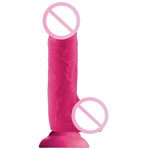 Ns Novelties Colours Softies 7 Inch Dildo - цветной реалистичный фаллоимитатор, 17.8x3.4 см