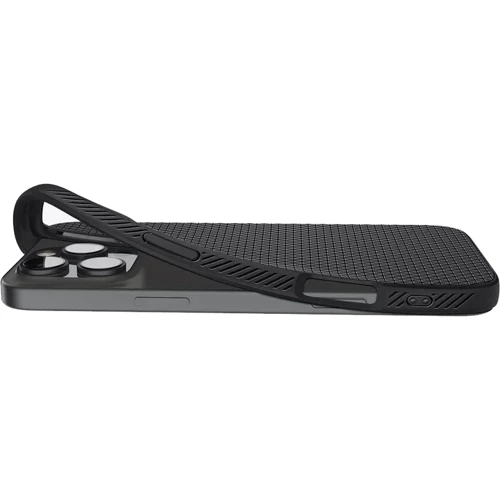 Чехол для iPhone Spigen Liquid Air Matte Black (ACS08117) for iPhone 16 Pro фото 9