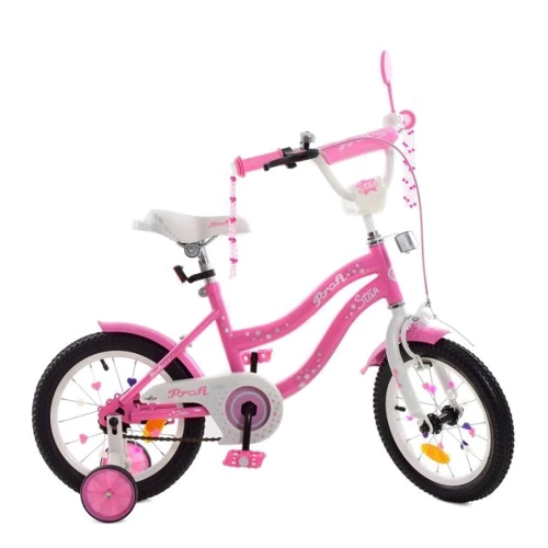 Велосипед дитячий Profi Star 16" рожевий (Y1691)