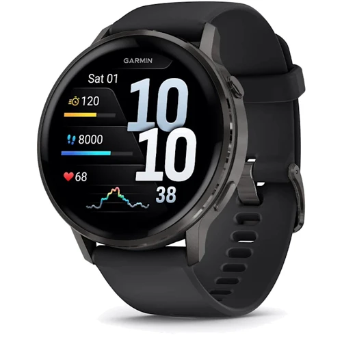 Смарт-годинник Garmin Venu 4 45mm Slate with Black Silicone Band (010-03014-00): Види спорту Плавання, Гольф, Велоспорт, Біг