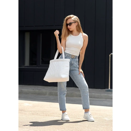 Женская сумка шоппер Sambag Shopper Tote 0RN белая (93380008): Страна производитель Украина