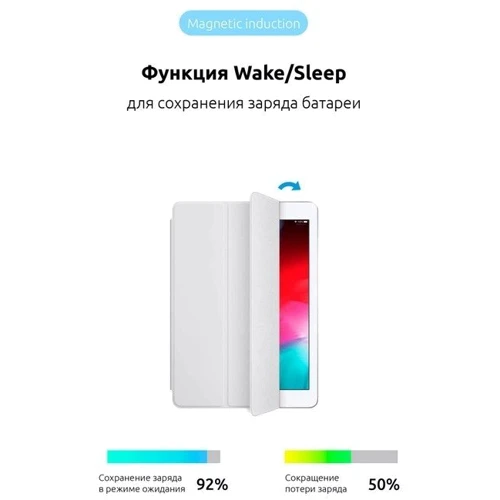 Аксессуар для iPad ArmorStandart Smart Case White for iPad 10.9 (2022 / 2024) / iPad 11 2025 (ARM67668): Тип аксессуара чехол