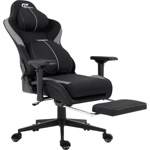 Ігрове крісло GT Racer X-2308 Fabric Black/Gray фото 6