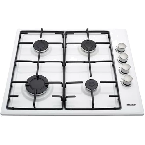 Варильна поверхня газова Eleyus NOTA 60 WH EF: Робоча поверхня емаль
