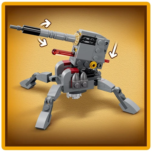 Конструктор LEGO Star Wars Боевой набор клонов-пехотинцев 501-го легиона (75345): Рекомендуемый возраст 6+