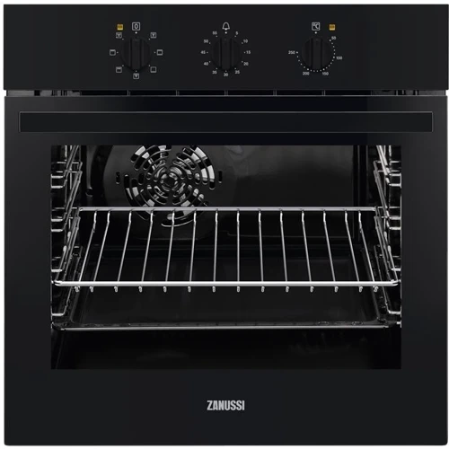 Духовой шкаф электрический Zanussi ZOB21601BV: Объем, л 57