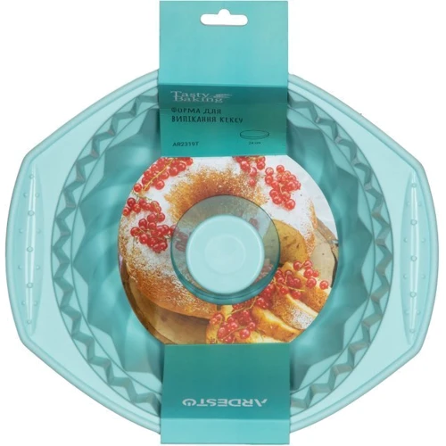 Форма для выпечки кексов Ardesto Tasty baking 24 см силикон (AR2319T)