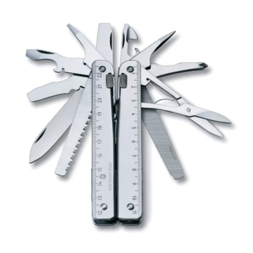 Мультитул Victorinox Swisstool X 115мм/28 функций/черный пластиковый чехол (3.0327.H): Количество функций 28