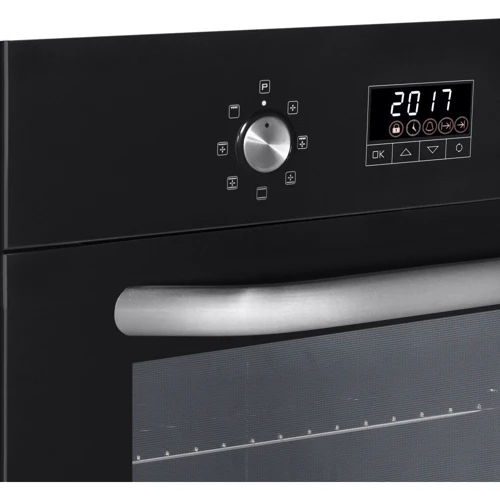 Духовой шкаф электрический Perfelli BOS 61190 BL: Объем, л 66