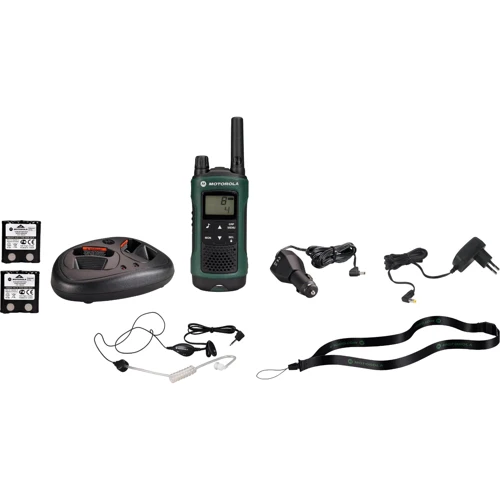 Рация носимая Motorola TLKR T81 Hunter: Радиус действия, км 10