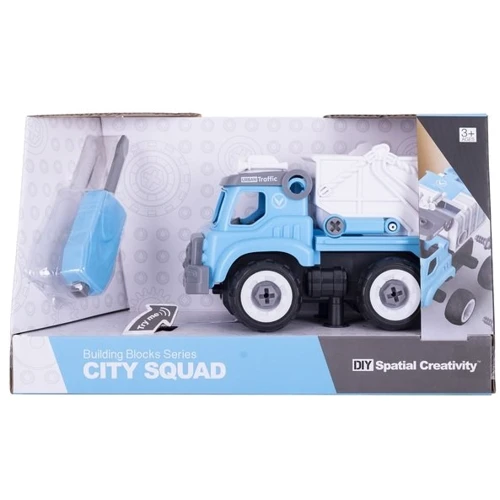 Конструктор Diy Spatial Creativity - Самоскид LM8052-SZ-1 (CJ-1379189): Кількість деталей, шт. 31