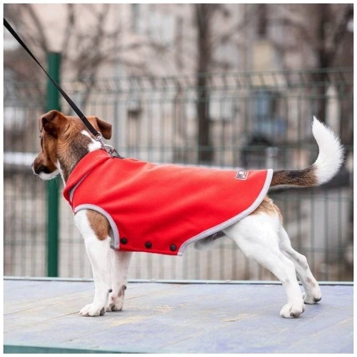 Жилет для собак Pet Fashion FLEECY красно-серый S (4823082419678): Тип Жилеты