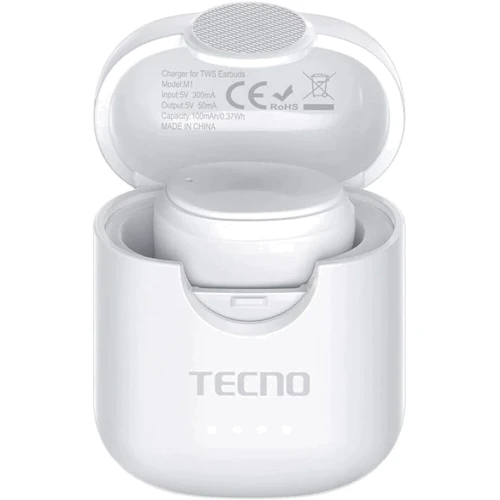 Наушники Tecno Minipods M1 Mono White (4895180759475): Тип конструкции вкладыши