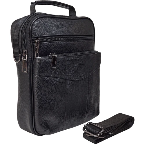 Чоловіча сумка через плече Buffalo Bags чорна (SHIM7456A-black): Країна виробник Китай