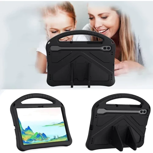 Аксесуар для планшетних ПК Becover Protected Cover Black для Samsung X810 Galaxy Tab S9/S9 FE Plus SM-X610/SM-X616B (711877): Матеріал пластик