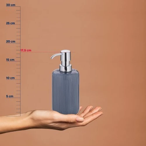 Дозатор для жидкого мыла KELA Ava дымчато-синий 350 мл (24426)