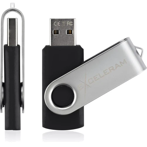 USB-флешка eXceleram 64GB P1 Series USB 3.1 Gen 1 Silver/Black (EXP1U3SIB64): Стандарт USB USB 3.1