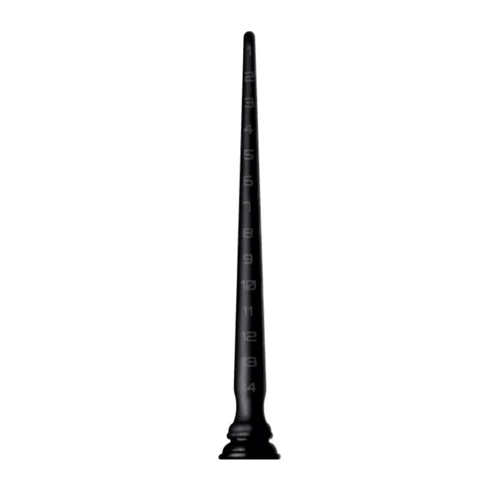 Гибкий силиконовый анальный стимулятор Hosed 15" S Tapered Silicone Hose (чёрный)